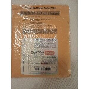 Microsoft Works Suite 2001 with Word Money Encarta